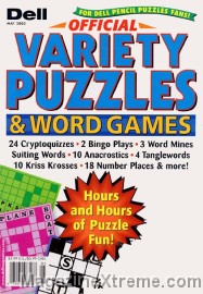 Dell Official Variety Puzzle & Word Games