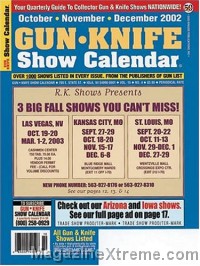 Gun & Knife Show Calender