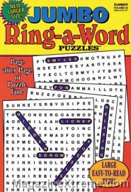 Jumbo Ring-A-Word Puzzles