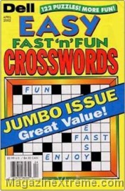 Dell Easy Fast 'n Fun Crosswords
